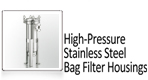 High-Pressure Stainless Steel Bag Filter Housings